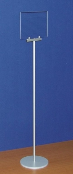 STOJAK Z KIESZENIĄ (U) Z PLEXI, POZIOMY