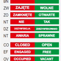 TABLICZKI Z PRZESUWNĄ PRZESŁONKĄ I GRAFIKĄ, SAMOPRZYLEPNE