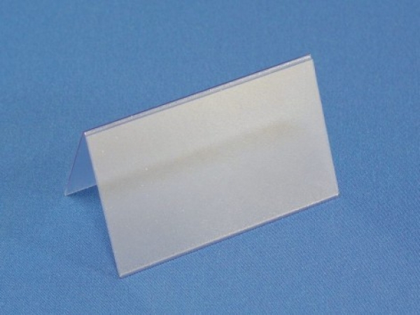 STOJAK NA WIZYTÓWKĘ, TYPU (V) Z PCV (GR=0,5MM)