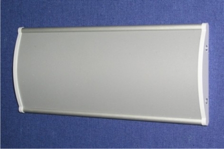 TABLICZKI ALUMINIOWE WYPUKŁE POPIELATE