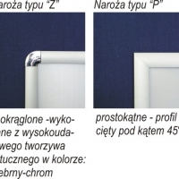 TABLICA ZATRZASKOWA (OWZ), PROFIL 20MM