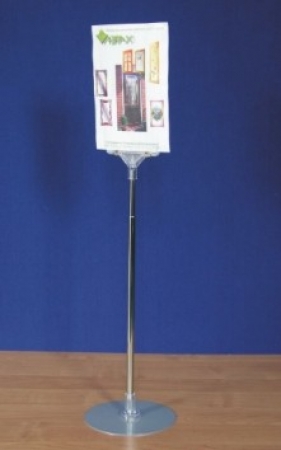 STOJAK Z UCHWYTEM KLAMROWYM TELESKOP, PODSTAWA OKRĄGŁA