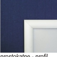 STOJAK TABLICĄ ZATRZASKOWĄ W POZIOMIE, PROFIL 20MM