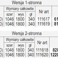 STOJAK PLAKATOWY 3 TABLICOWY
