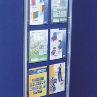 STOJAK PLAKATOWY KIESZENIOWY