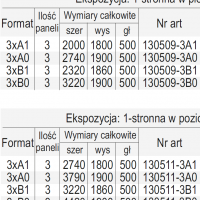 ŚCIANKA SYSTEMOWA NA WSUW - O KONKTUKCJI SZTYWNEJ (SZEREGOWA)