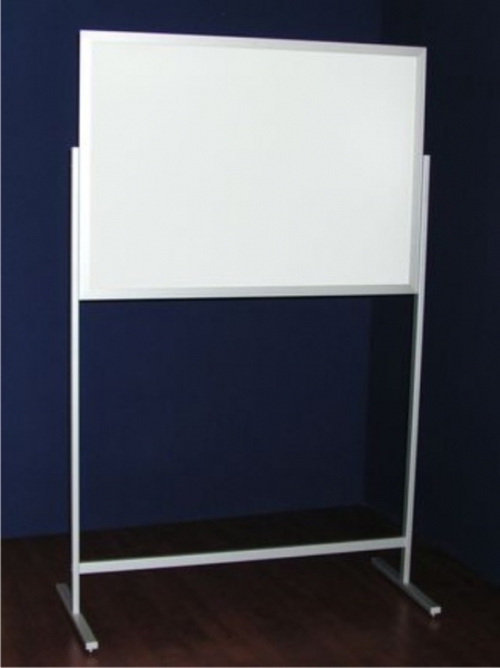 STOJAK Z TABLICĄ MAGNETYCZNO-SUCHOŚCIERALNĄ RUCHOMĄ STOJAK Z TABLICĄ MAGNETYCZNO-SUCHOŚCIERALNĄ RUCHOMĄ