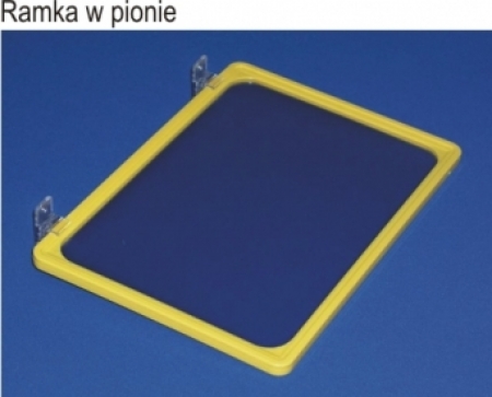 RAMKA A6-A3 Z UCHWYTAMI DO PRZYKRĘCENIA PROSTOPADLE DO ŚCIANY.